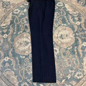 Wool Dark Navy Dress Pants